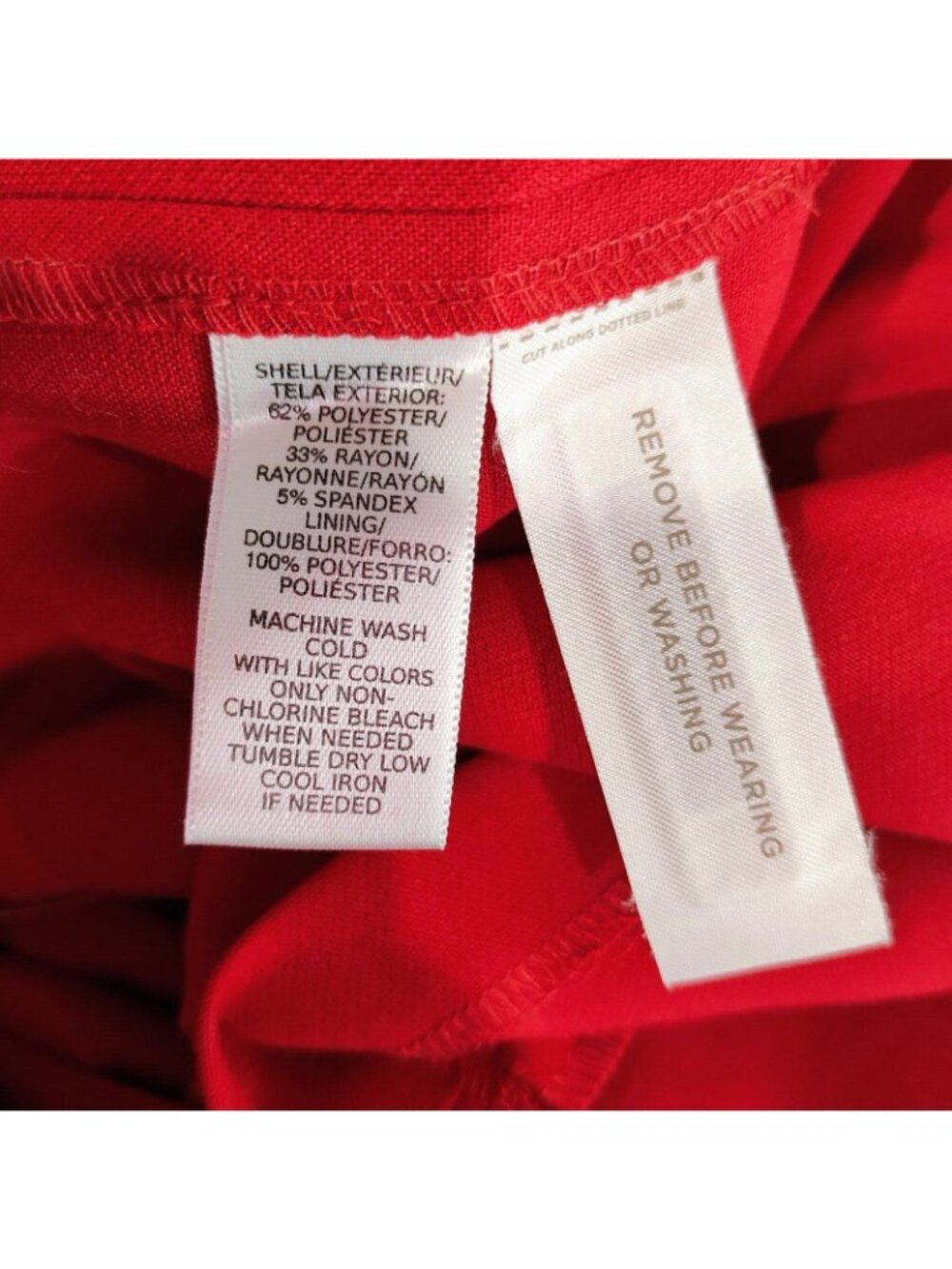 NWT Ann Taylor LOFT Red Pleated Sleeveless Cocktail Party Dress (Size 10) - Picture 12 of 13